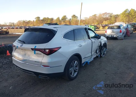 2025 Acura Mdx Standard z USA, uszkodzony, nr VIN 5J8YE1H31SL008992